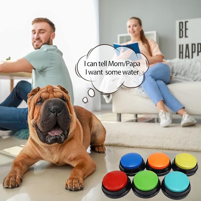 70% OFF🔥Voice Recording Button🐶Dog Buttons for Communication Pet Training Buzzer