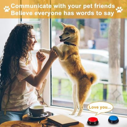 70% OFF🔥Voice Recording Button🐶Dog Buttons for Communication Pet Training Buzzer
