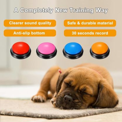 70% OFF🔥Voice Recording Button🐶Dog Buttons for Communication Pet Training Buzzer