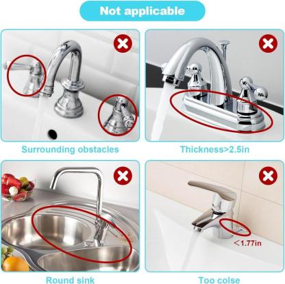 ✨ Silicone Kitchen Sink Faucet Mat – Folding Splash Guard & Draining Protector