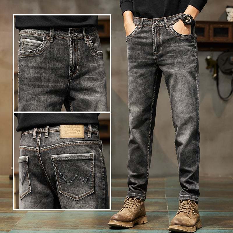 Men's Vintage Straight-Leg Jeans