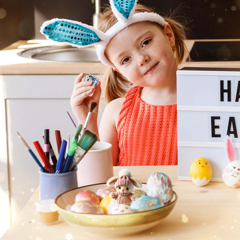 🔥Easter Hot Sale 38% OFF🐇- Handmade Mini Bunny Hug Cute Easter Gift🎁