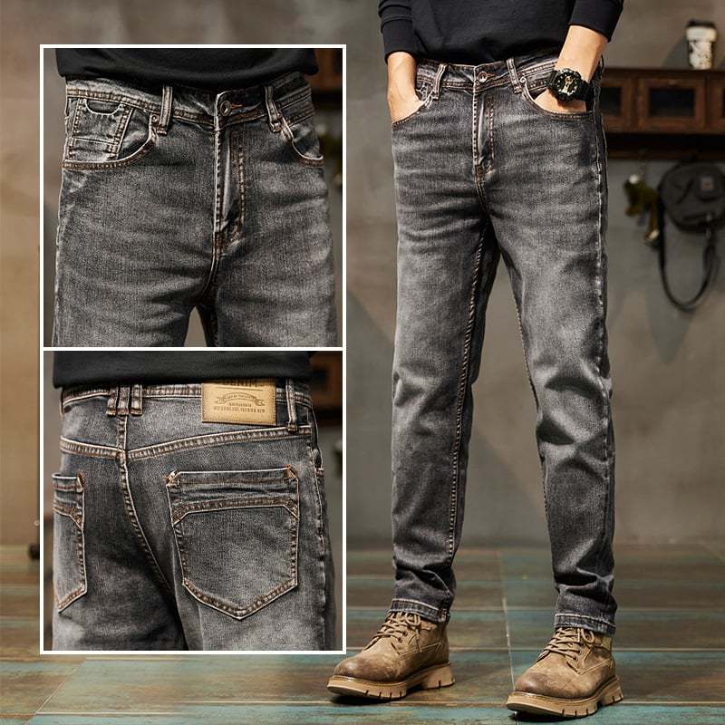 Men's Vintage Straight-Leg Jeans