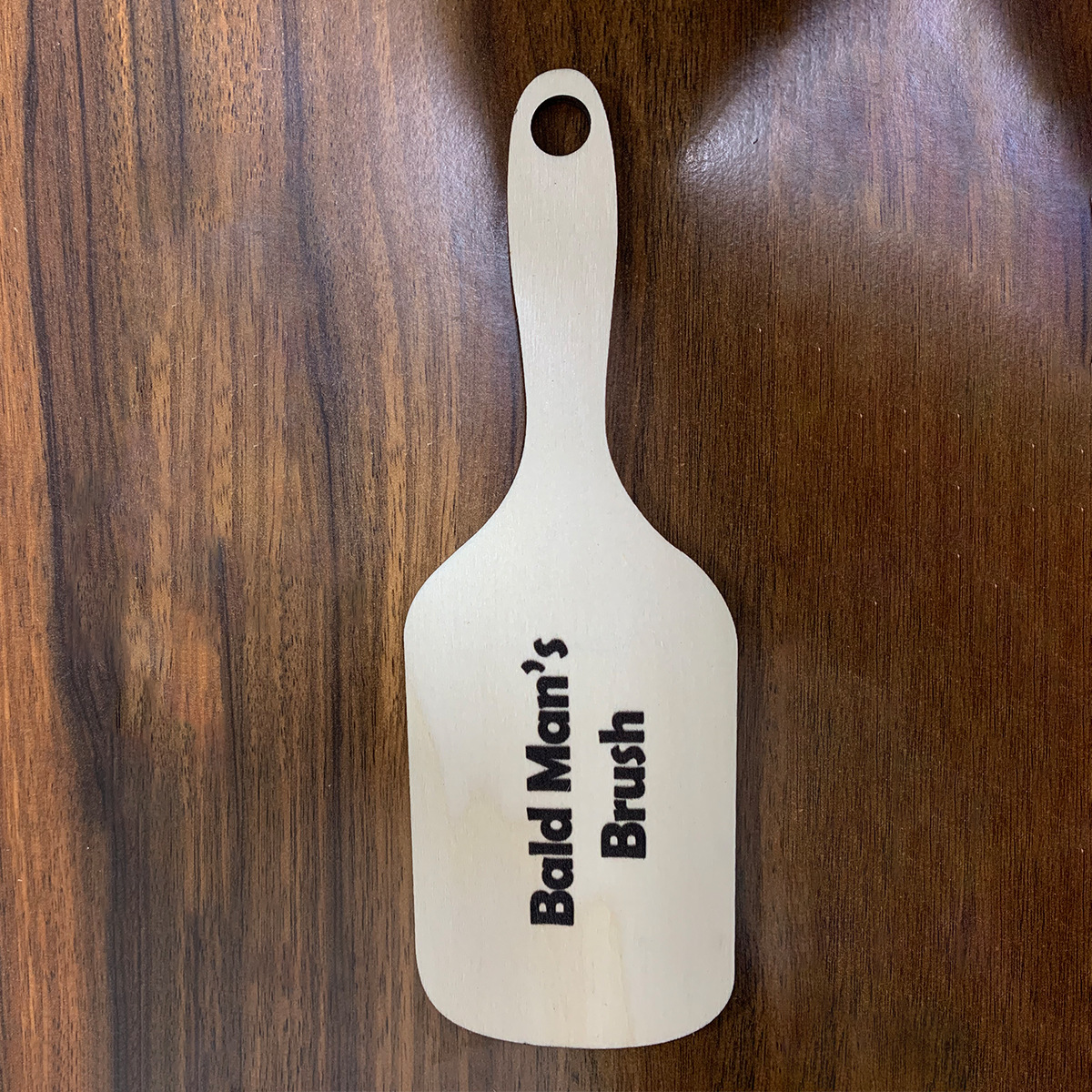 Bald Man Wooden Comb – Funny Gift for Laughs