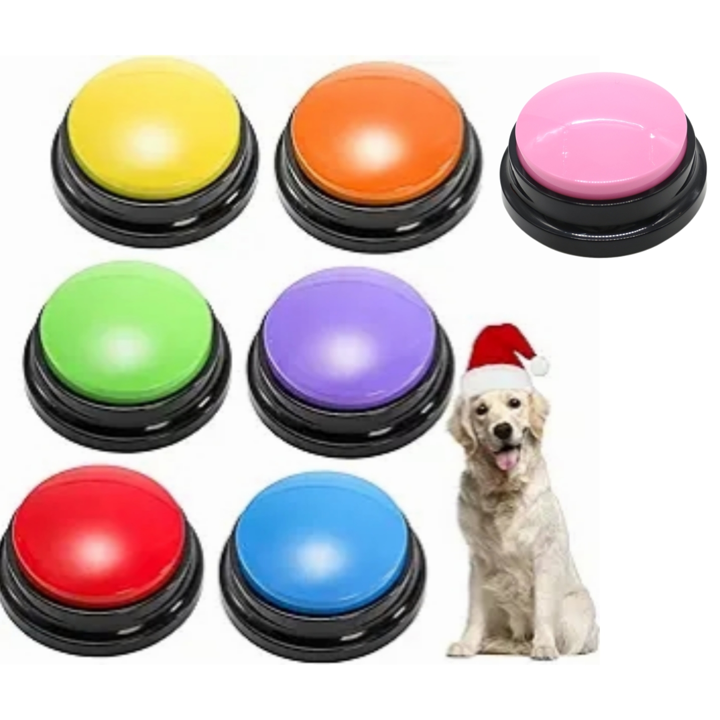 70% OFF🔥Voice Recording Button🐶Dog Buttons for Communication Pet Training Buzzer