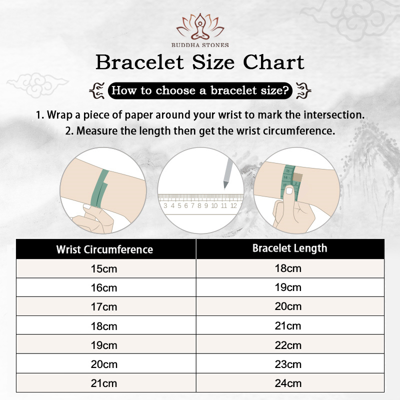 bracelet size chart