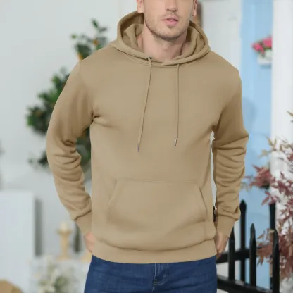 Men’s Fleece-Lined Athletic Hoodie