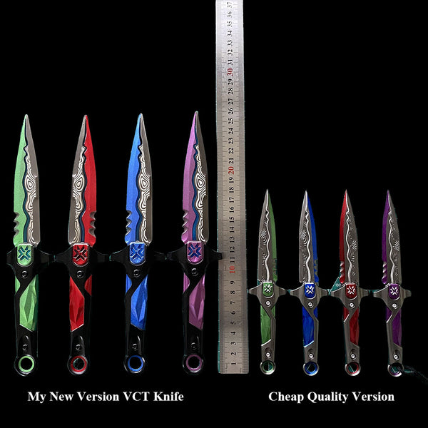 high end vct knife vs cheap version