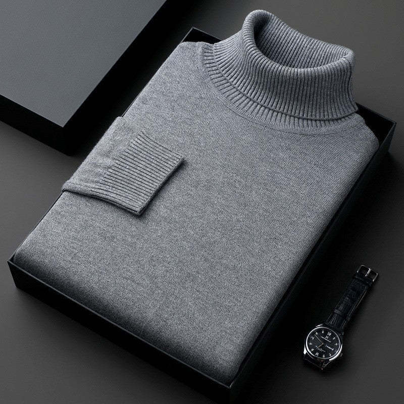 2025 New Arrivals Men's Classic Turtleneck Cashmere Sweater