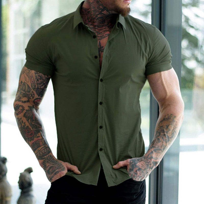 🏖️Summer cool-down deal: just $29.95! 😎🇬🇧  Men's Non-Iron Shirts – Wrinkle-Free, Comfortable All Day & Perfect for Business or Casual👔✨
