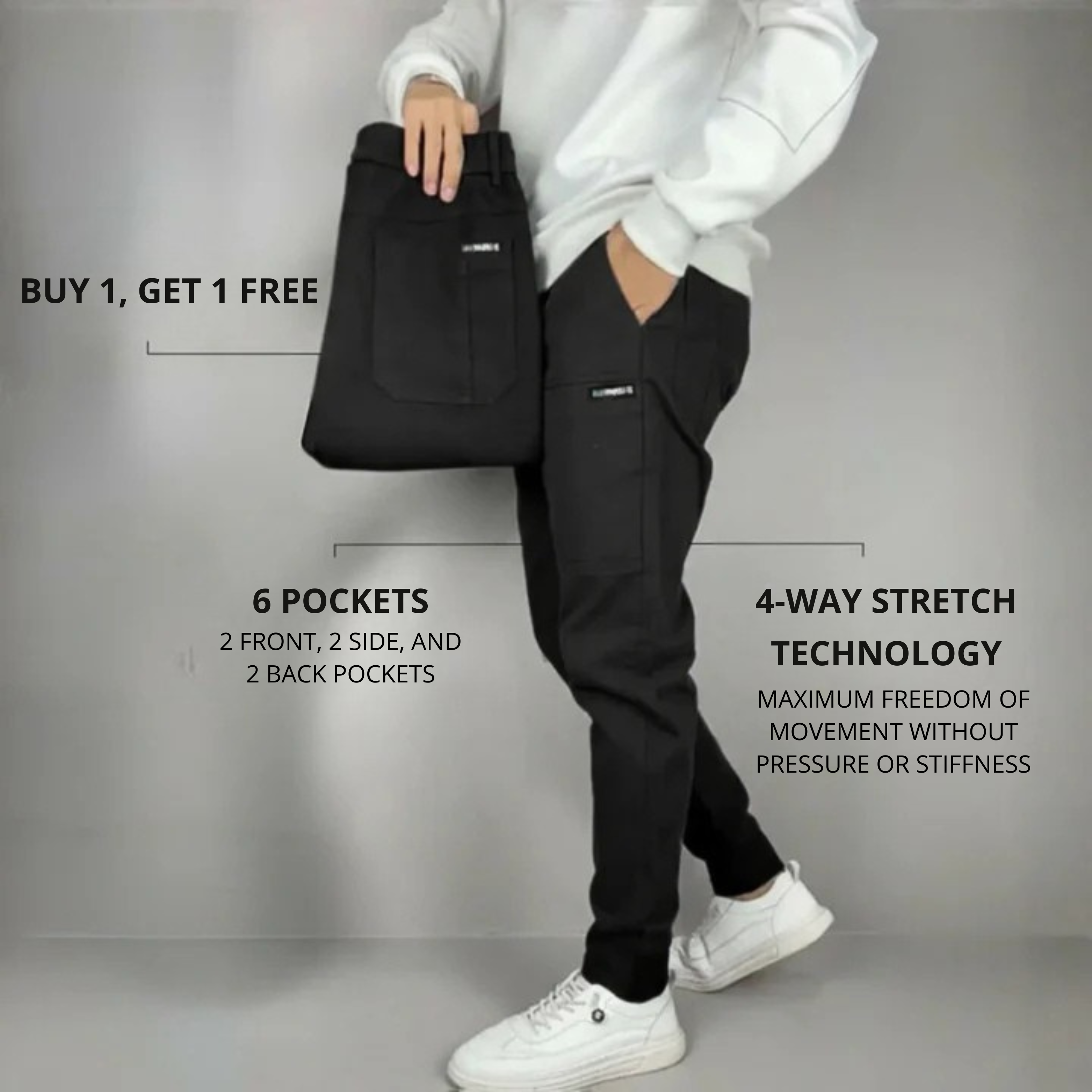 Premium Stretch Cargo Pants