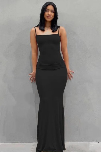 Elegant Rhinestone Mesh Overlay & Black Slip Dress Set (Buy 2 Free Shipping)