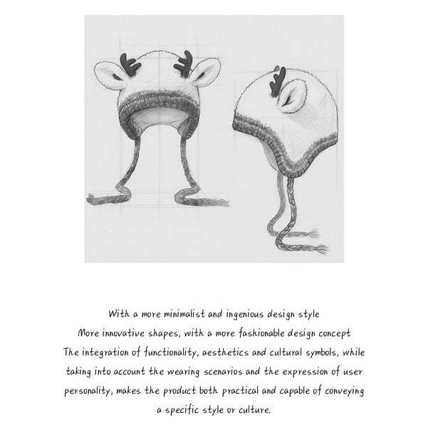 🔥LAST DAY 50% OFF🔥 - Wool Christmas Beanie – Warm, Soft & Festive Holiday Style