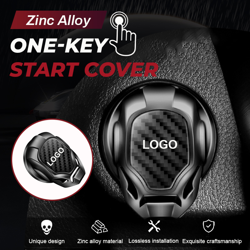 🔥HOT SALE🔥Zinc Alloy One-Key Start Cover😎