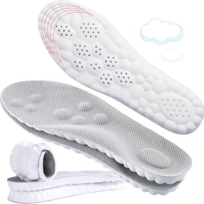 4D Memory Foam Cloud Insoles – Pain Relief & All-Day Comfort
