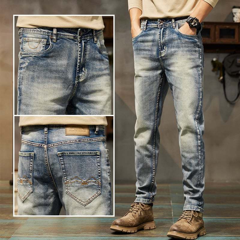 Men's Vintage Straight-Leg Jeans