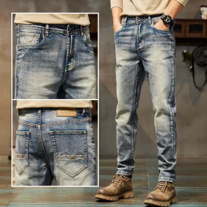 Men's Vintage Straight-Leg Jeans