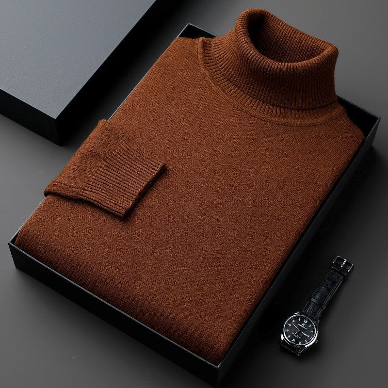 2025 New Arrivals Men's Classic Turtleneck Cashmere Sweater