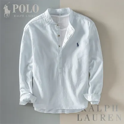 Ralph Lauren Korean Stand-Up Collar Shirt: A Must-Have