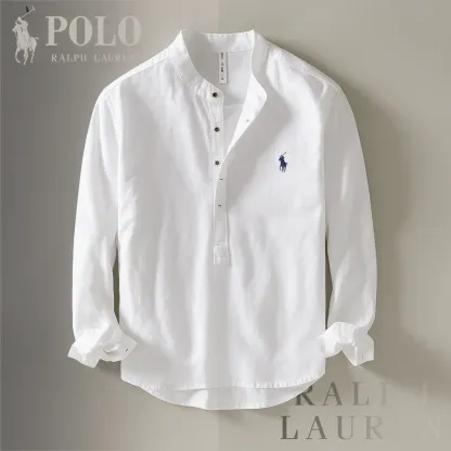 Ralph Lauren Korean Stand-Up Collar Shirt: A Must-Have