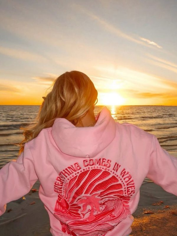 Everything Comes in Waves Hoodie