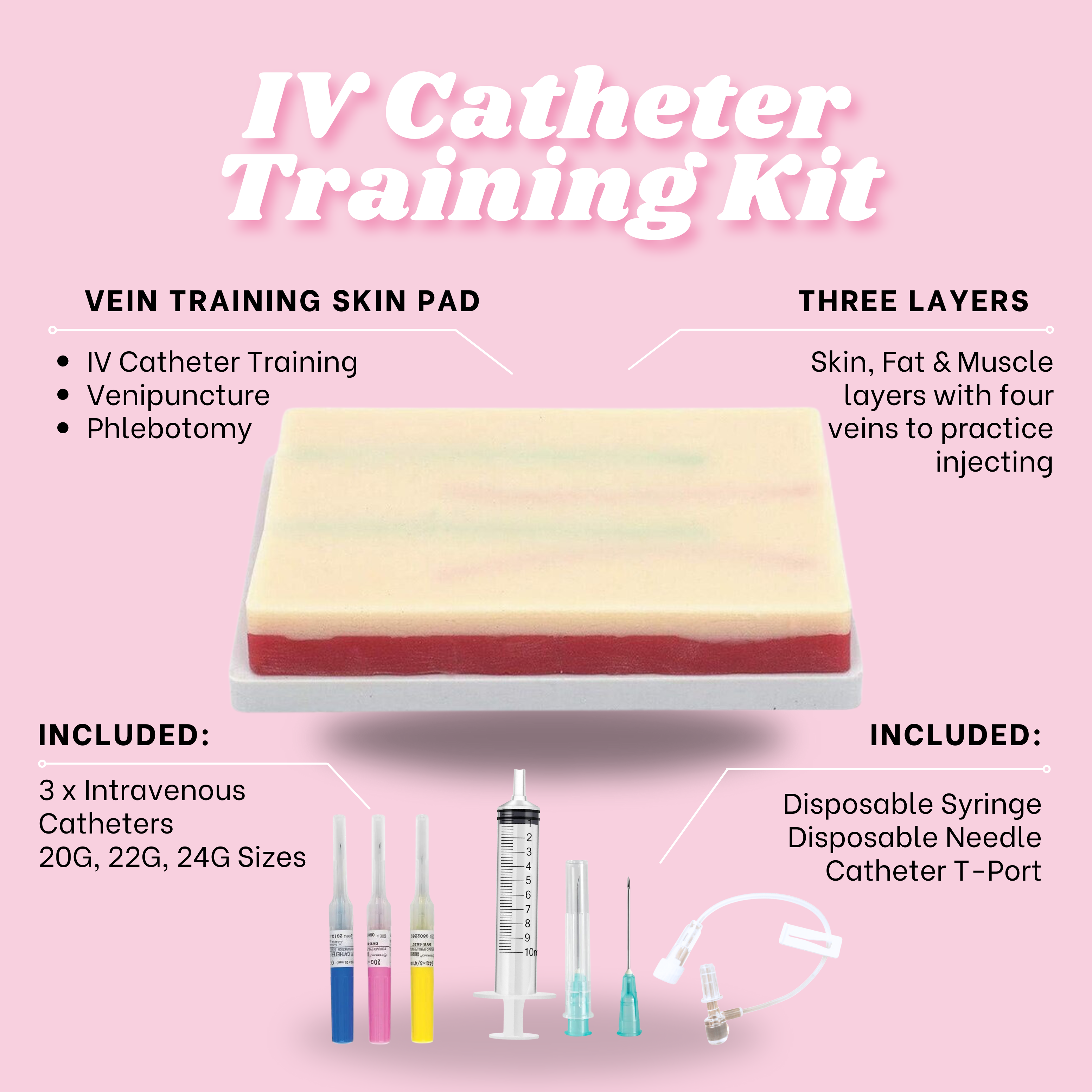 IV Catheter Training Kit