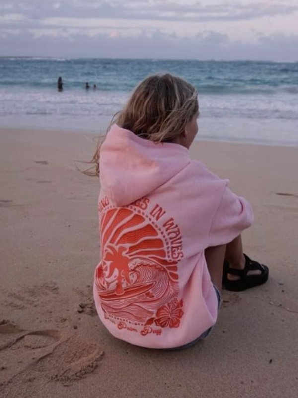 Everything Comes in Waves Hoodie