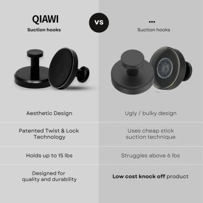 🔥 No-Drill Suction Hook – Strong, Simple, Stylish