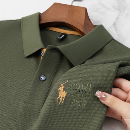 Equestrian Emblem Polo T-Shirt