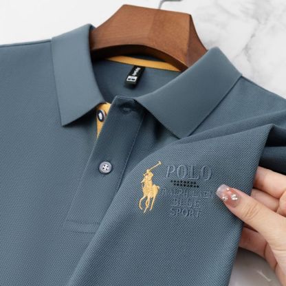 Equestrian Emblem Polo T-Shirt
