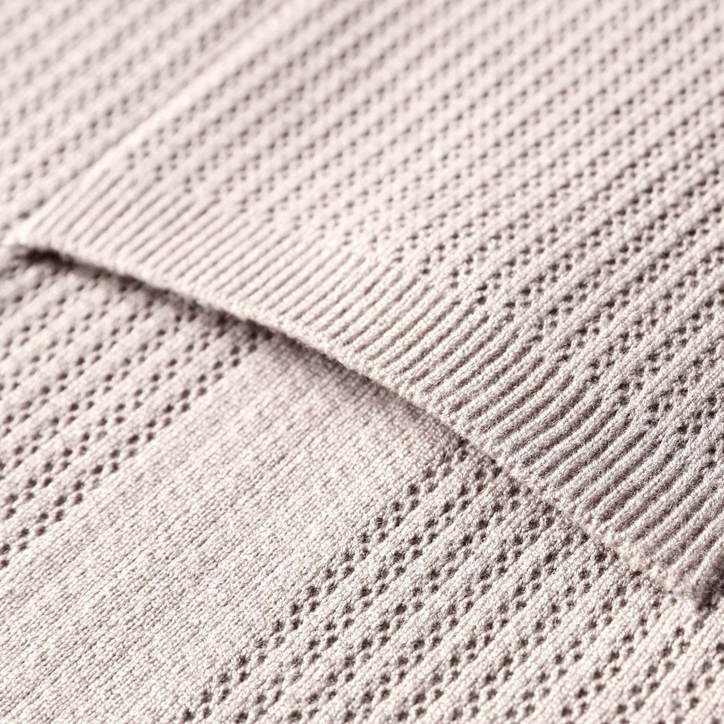 Men's Knit Cardigan Polo