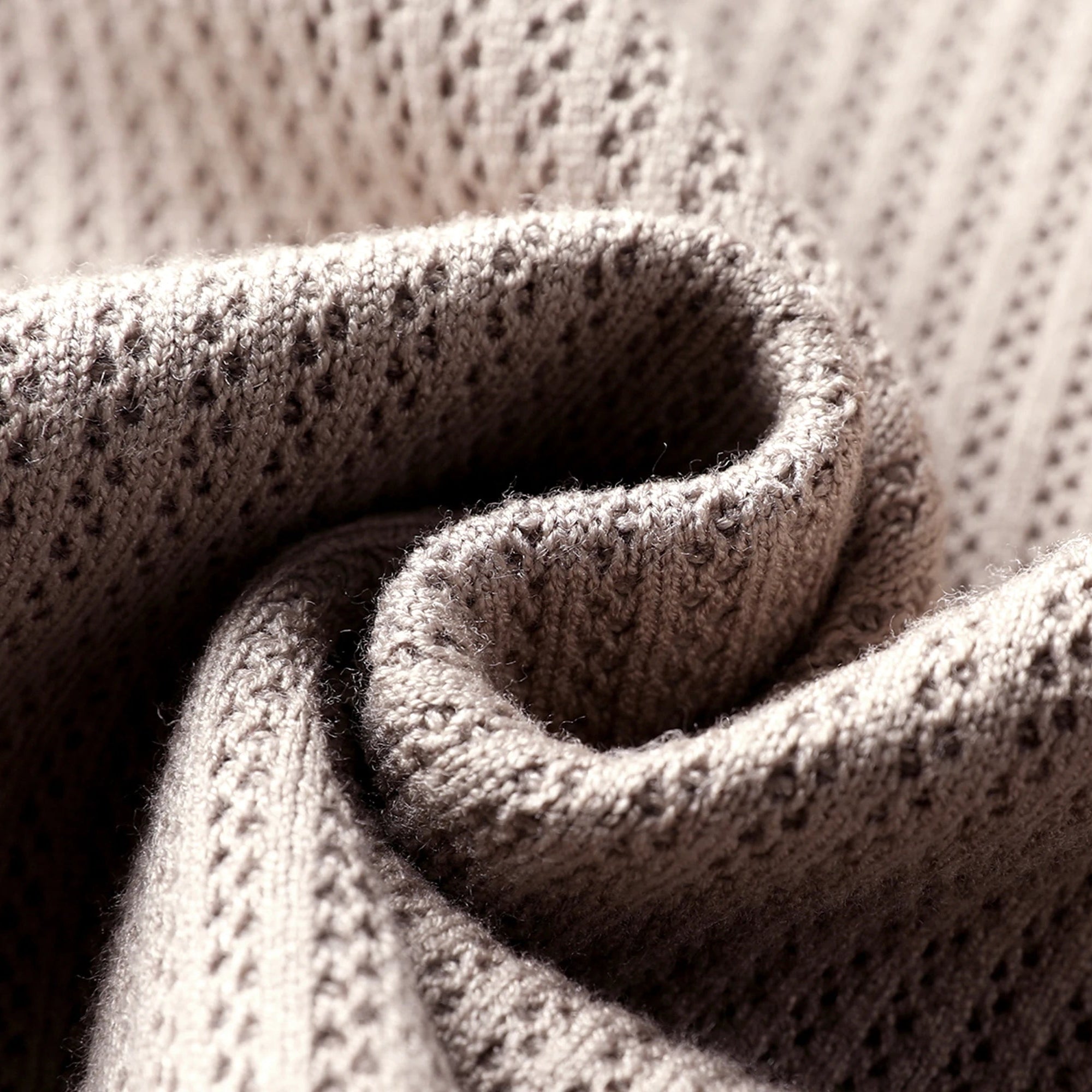 Men's Knit Cardigan Polo