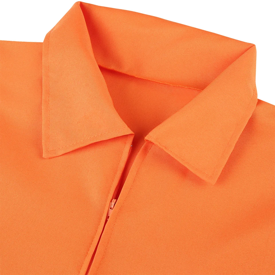 Luigi Prison Uniform Work Jumpsuit Cosplay Costume