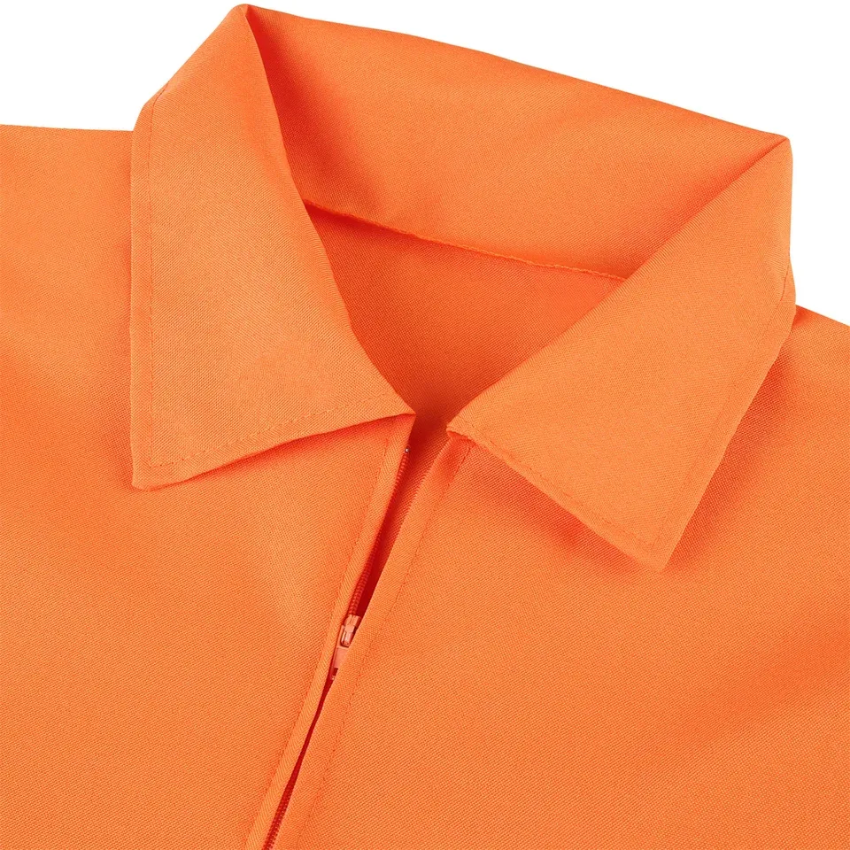 Luigi Prison Uniform Work Jumpsuit Cosplay Costume