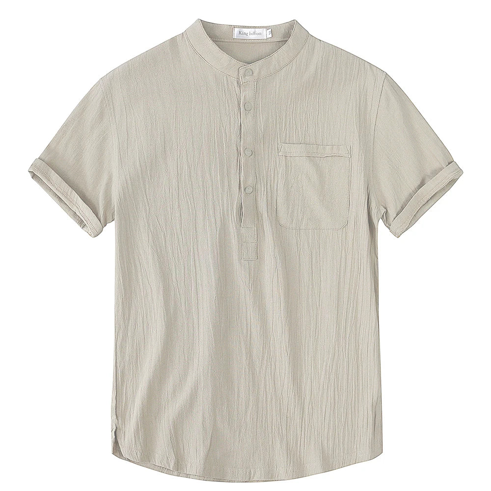 Men's Cotton-Linen T-Shirt