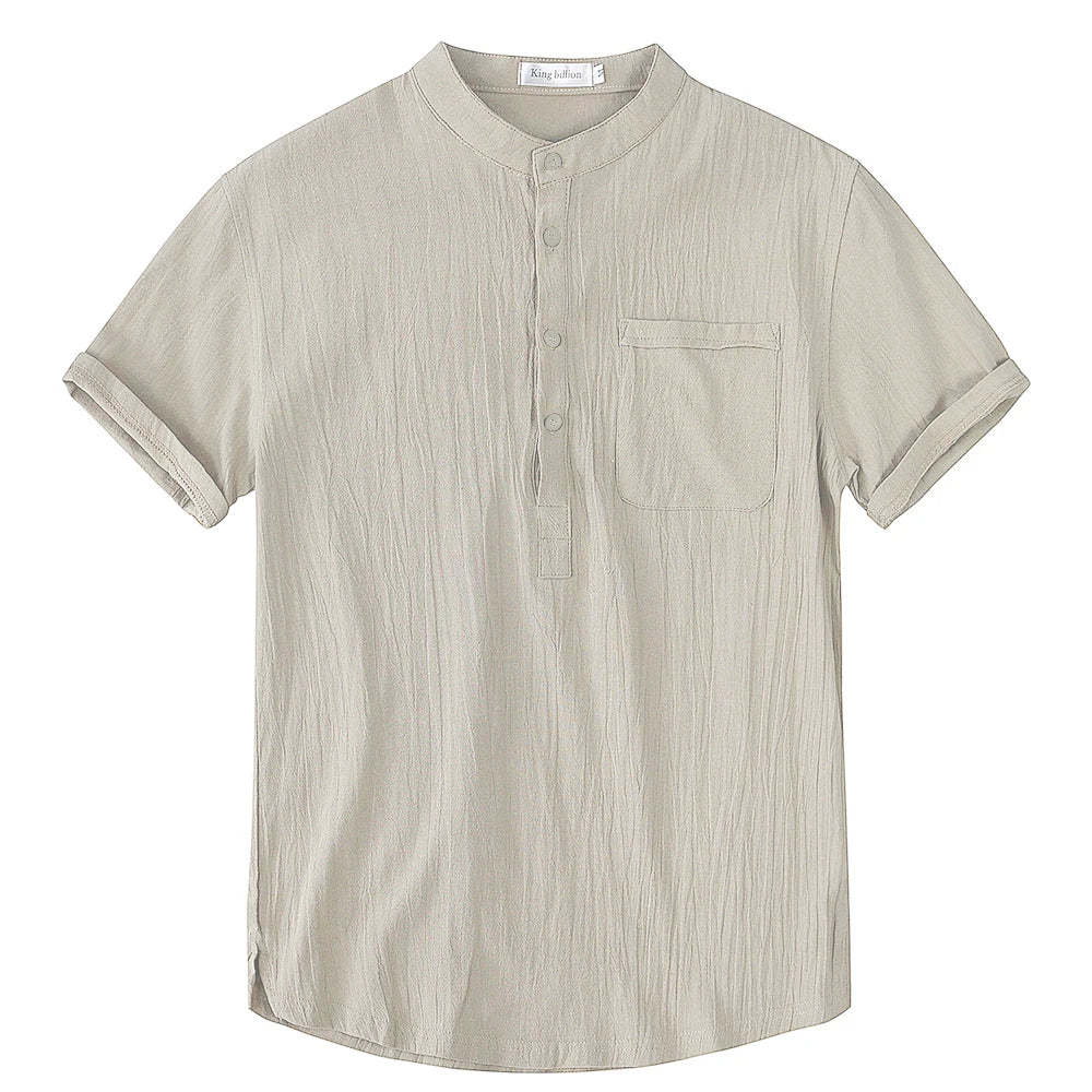 Men's Cotton-Linen T-Shirt