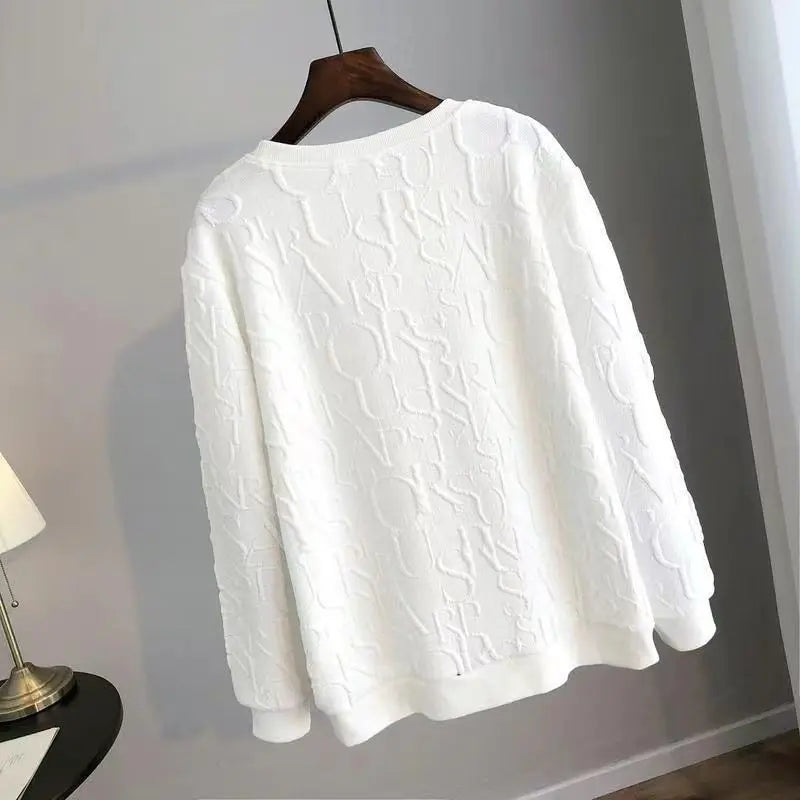 Disney Mickey Mouse Print Loose Sweatshirt