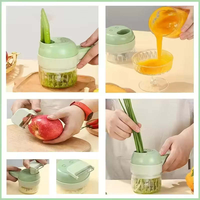 Multi functional electric vegetable slicers