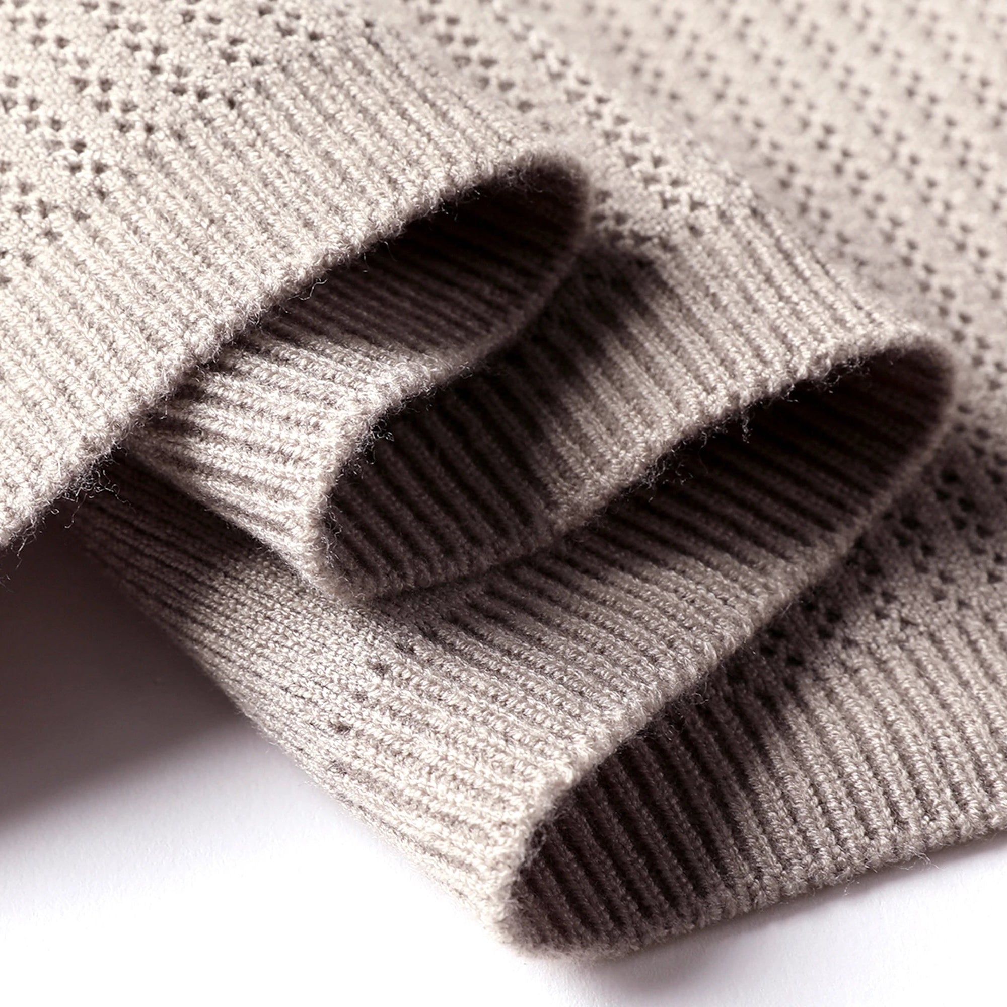 Men's Knit Cardigan Polo