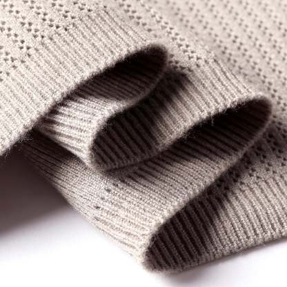 Men's Knit Cardigan Polo