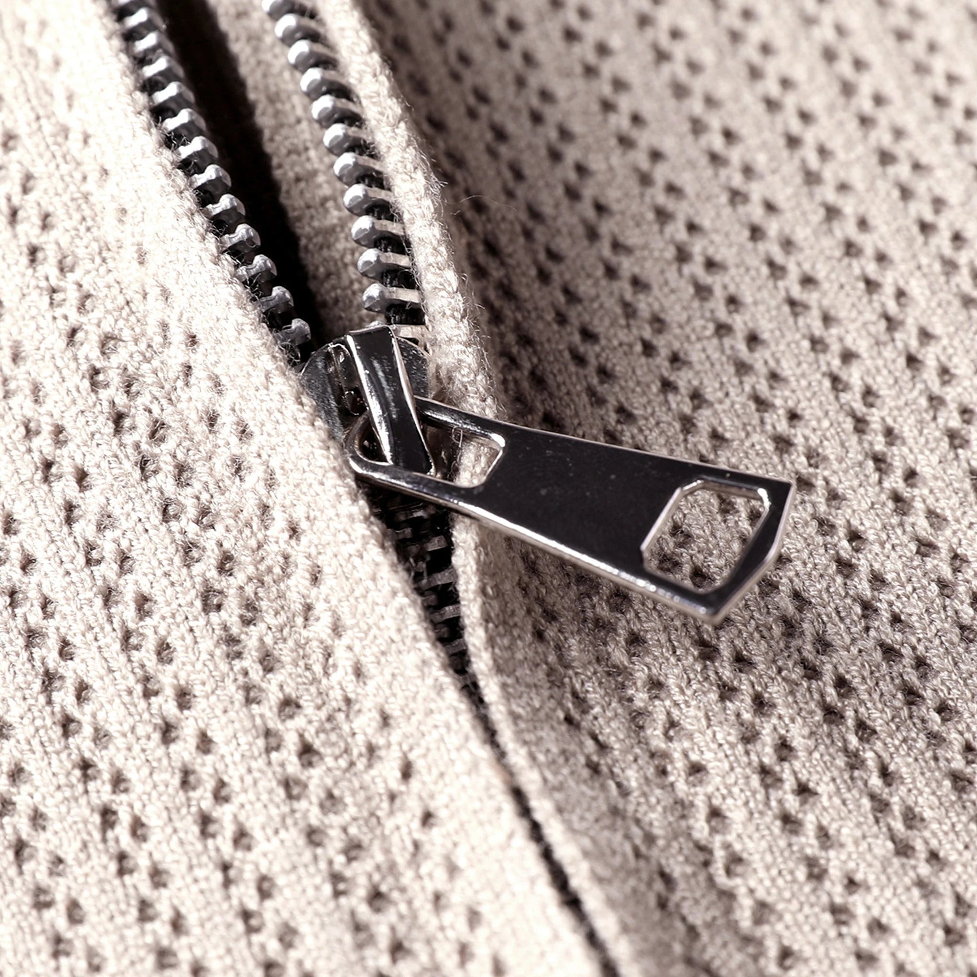 Men's Knit Cardigan Polo