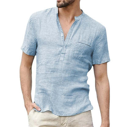 Men's Cotton-Linen T-Shirt
