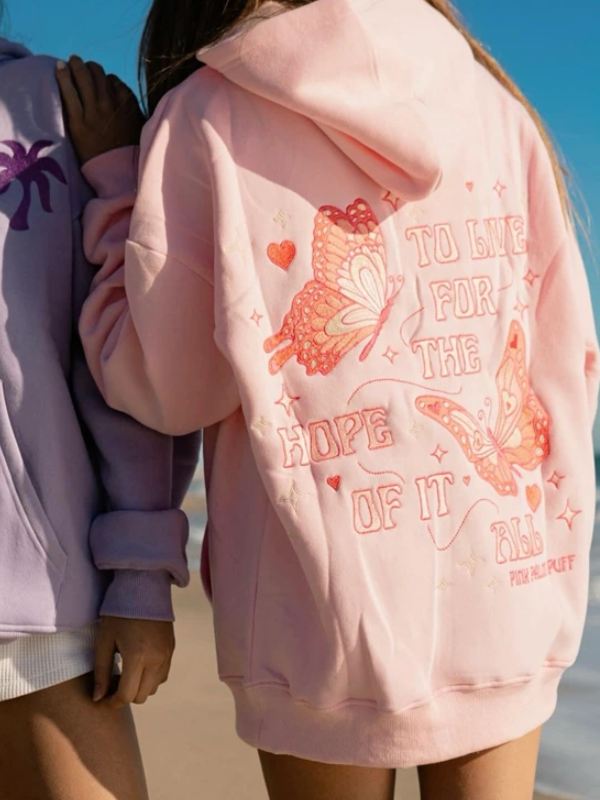 Oversized “To Live For the Hope of it All” Hoodie