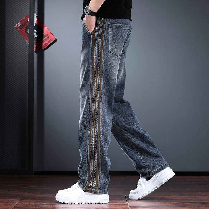 Urban Ridge Washed Denim Trousers