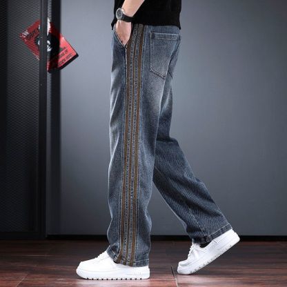 Urban Ridge Washed Denim Trousers