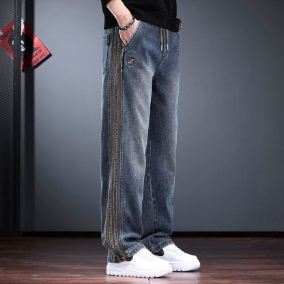 Urban Ridge Washed Denim Trousers