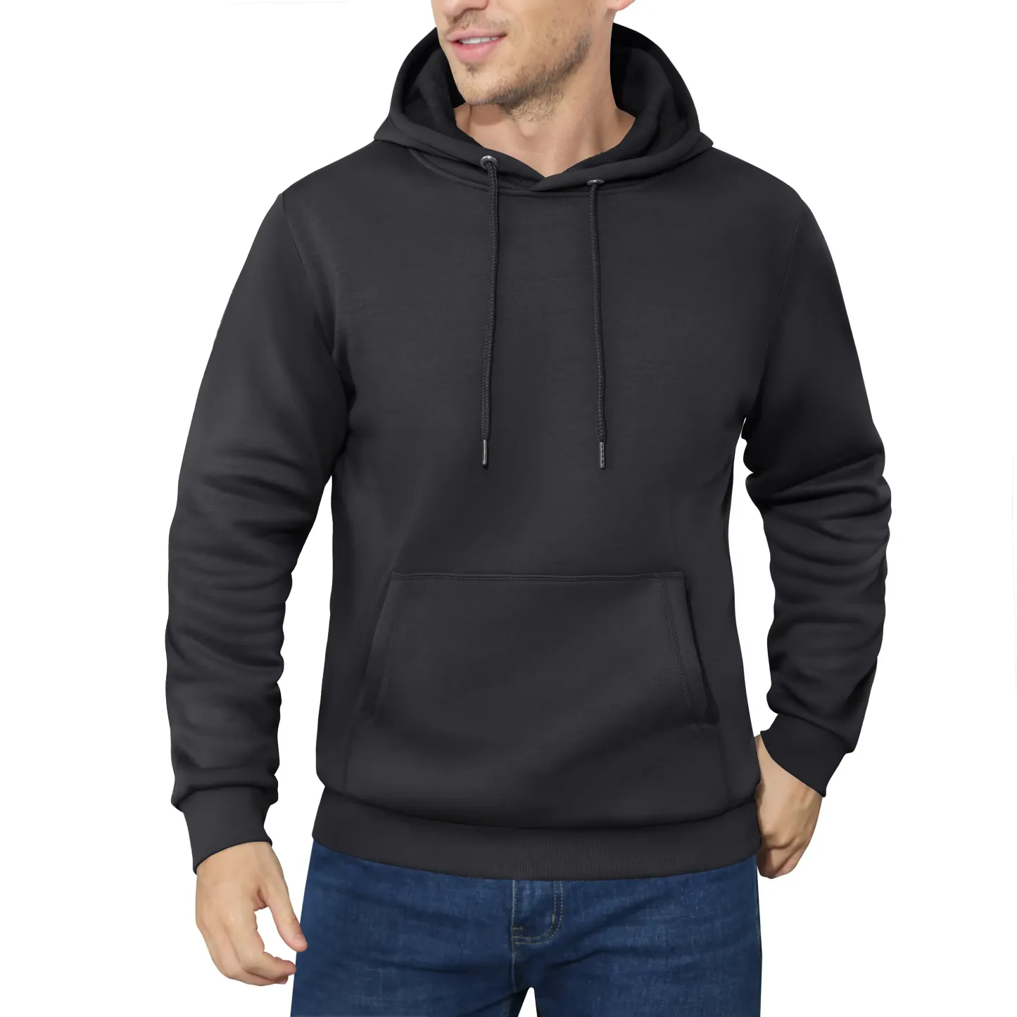 Men’s Fleece-Lined Athletic Hoodie