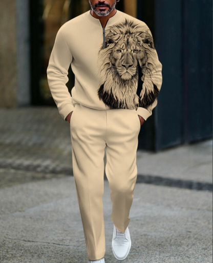 🧢 Men’s Zip Pullover Tracksuit – New Arrival