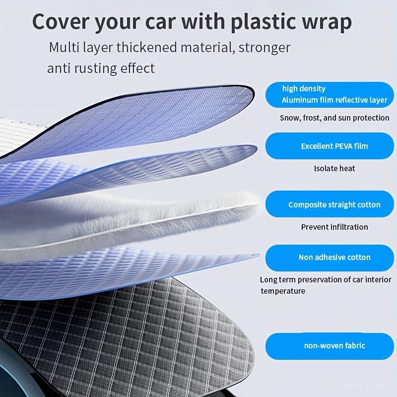 Leiboo 2-Pack Car Windshield Cover 