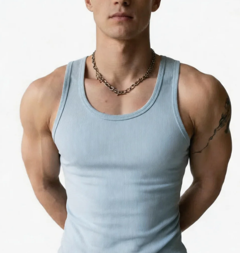 Premium Ultra-Soft Cotton Fitted Tanks